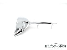 Jaguar E-Type S2 / S3 Headlamp Motif Chrome Crown Finisher - Right RH Image 4