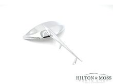 Jaguar E-Type S2 / S3 Headlamp Motif Chrome Crown Finisher - Right RH Image 5