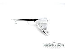 Jaguar E-Type S2 / S3 Headlamp Motif Chrome Crown Finisher - Right RH Image 8
