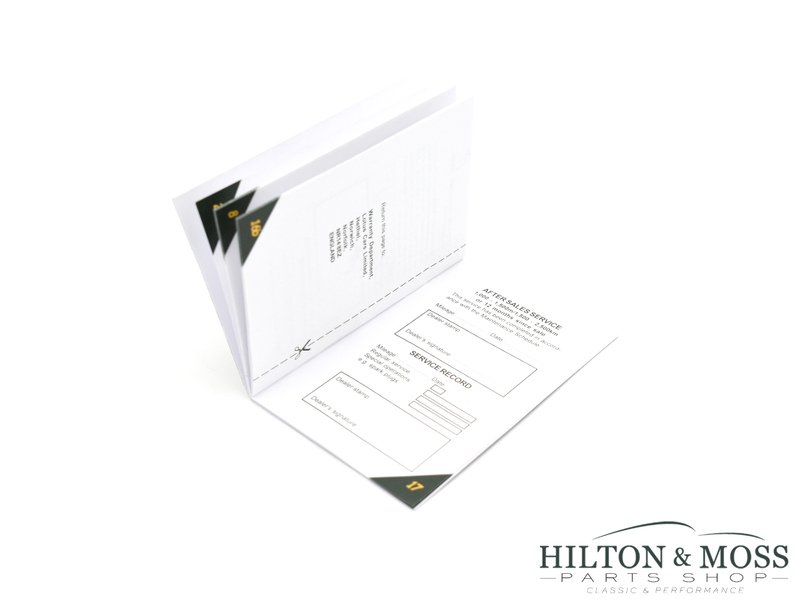 Elise / Exige S2 green service/maintenance book Image 4