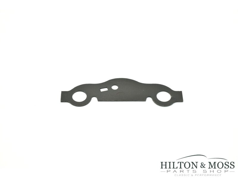 Mercedes R107 SL Parking brake shoe lock plate Image 1