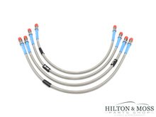 Goodridge stainless steel braided brake hose set (with ABS) Image 1