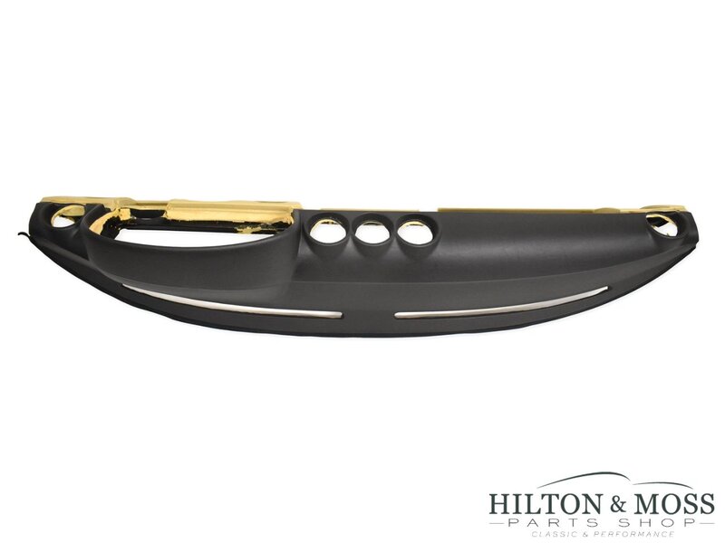 Mercedes R107 RHD Dashboard Black &amp; Cream Image 2