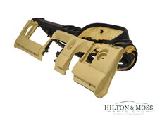 Mercedes R107 RHD Dashboard Black &amp; Cream Image 3