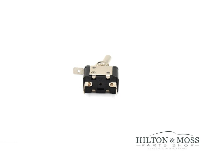 White LED On-Off Toggle Switch Image 3