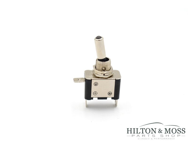 Blue LED On-Off Toggle Switch Image 2