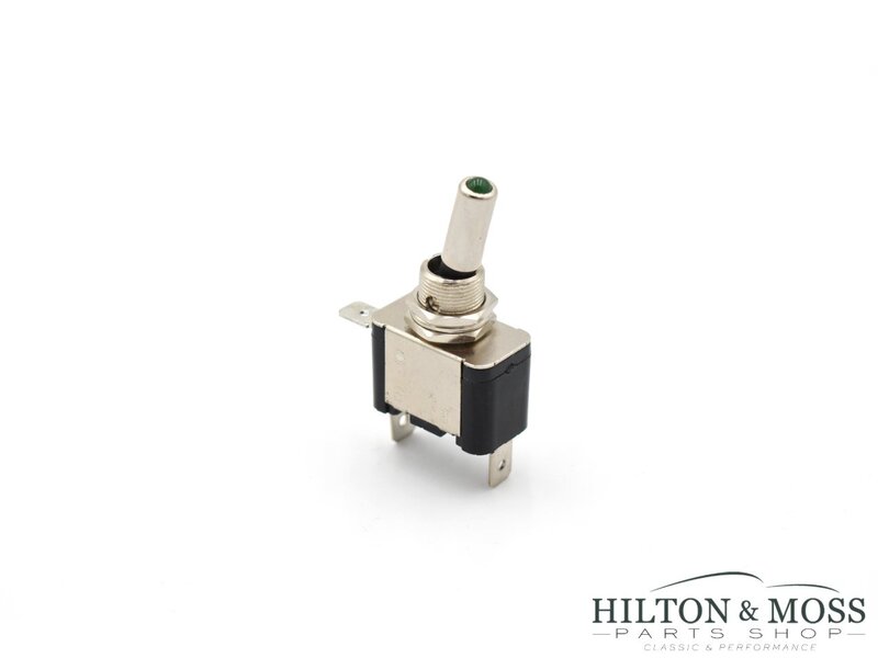 Green LED On-Off Toggle Switch Image 1