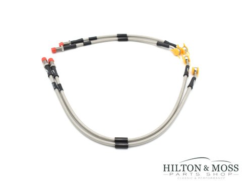 Goodridge stainless steel braided brake hose set - Exige S3