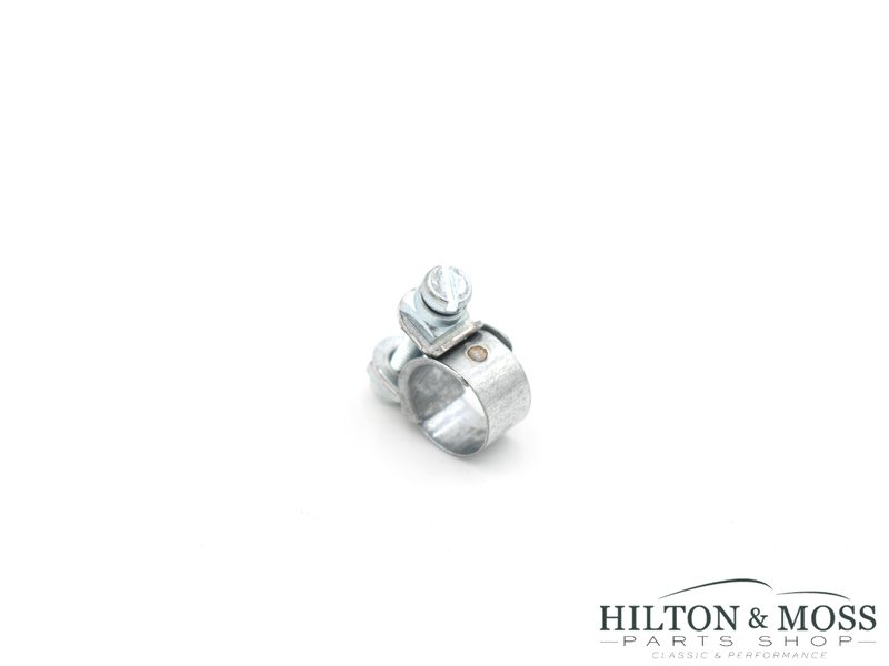 12-14mm Fuel line jubilee hose clip / clamp - BZP Image 1