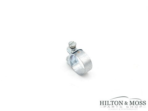 18-20mm Fuel line jubilee hose clip / clamp - BZP