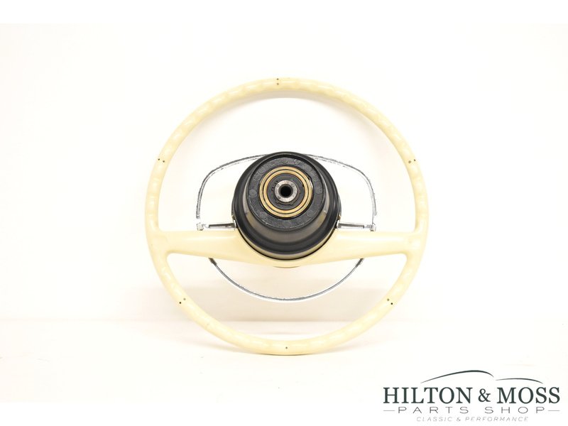 Mercedes W113 250SL / 280SL Pagoda Ivory Steering Wheel - Refurbished Image 5