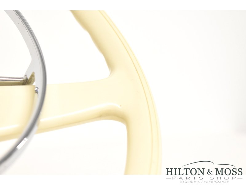 Mercedes W113 250SL / 280SL Pagoda Ivory Steering Wheel - Refurbished Image 9