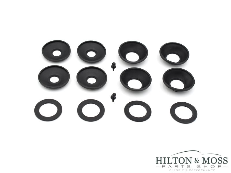 Jaguar E-Type S1 / S1.5 / XK150 Front Brake Caliper Seal Kit - 2 1/8 Inch Caliper Image 1