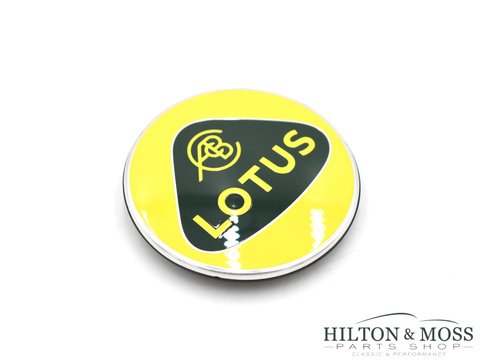 Lotus Emira Front Nose Badge - Green/Yellow - 72mm