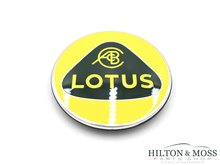 Lotus Emira Front Nose Badge - Green/Yellow - 72mm Image 2