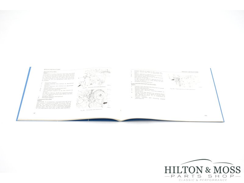 Jaguar E-Type S3 Operation, Maintenance &amp; Service Handbook Image 4