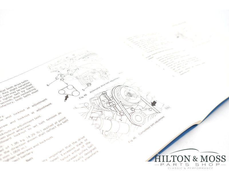 Jaguar E-Type S3 Operation, Maintenance &amp; Service Handbook Image 6