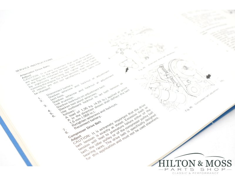 Jaguar E-Type S3 Operation, Maintenance &amp; Service Handbook Image 7