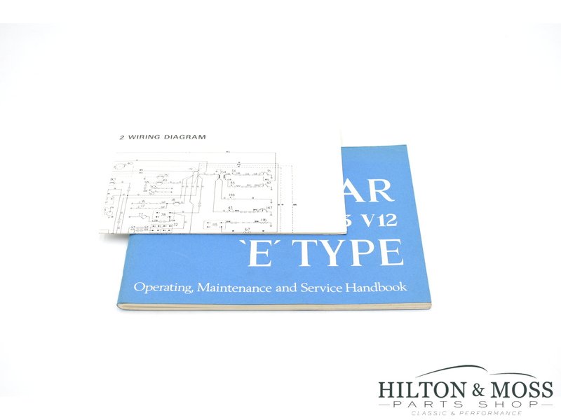 Jaguar E-Type S3 Operation, Maintenance &amp; Service Handbook Image 8