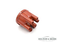 123 Electronic Ignition 6 Cylinder Red Distributor Cap Image 2