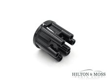 123 Electronic Ignition 6 Cylinder Black Distributor Cap Image 2