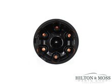 123 Electronic Ignition 6 Cylinder Black Distributor Cap Image 5