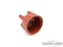 123 Electronic Ignition 4 Cylinder Red Distributor Cap Image 3