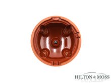 123 Electronic Ignition 4 Cylinder Red Distributor Cap Image 5