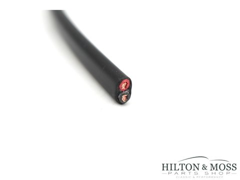 17 Amp Twin Core Cable Per 0.5m