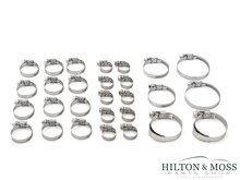 Mercedes W113 280SL Pagoda Coolant Hose Clamp Set Image 1