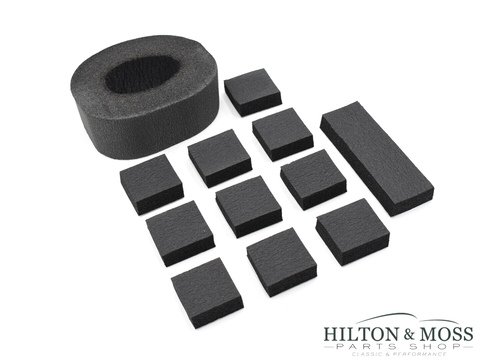 Mercedes W113 230SL / 250SL / 280SL Pagoda Fuel Tank Rubber Damper / Pad Set