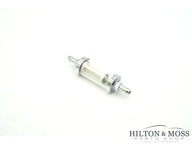 5/16 Inline Glass Fuel Filter Image 1