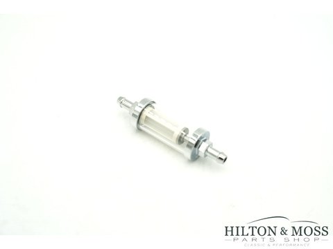 5/16 Inline Glass Fuel Filter