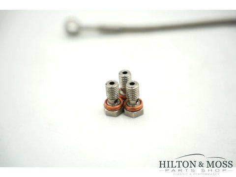 E-Type / XK Braided camshaft oil feed kit