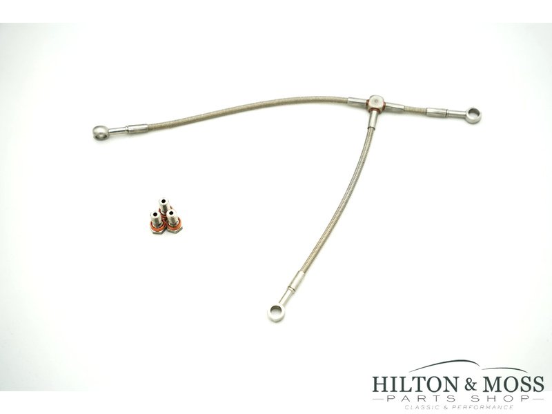 E-Type / XK Braided camshaft oil feed kit Image 4