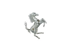 Cavallino rampante grille badge California T Image 1