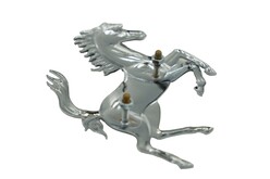 Cavallino rampante grille badge California T Image 2