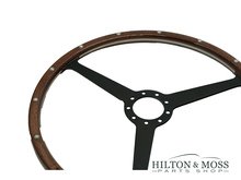 Aston Martin DB4 / DB5 / DB6 OEM Flat Black Anodised CSK Steering Wheel 16 inch Image 3