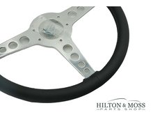 Jaguar E-type OEM T Leather Steering Wheel 15 inch Image 2