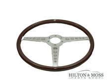 Jaguar E-Type - OEM T Mahogany Steering Wheel 16 inch Image 1