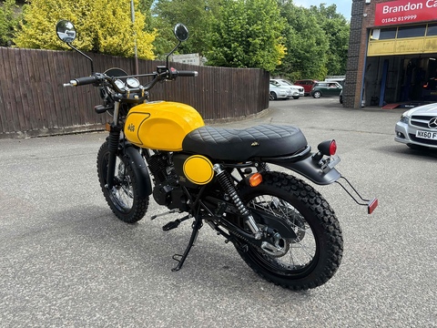 Scrambler Motorcycle 125 Petrol
