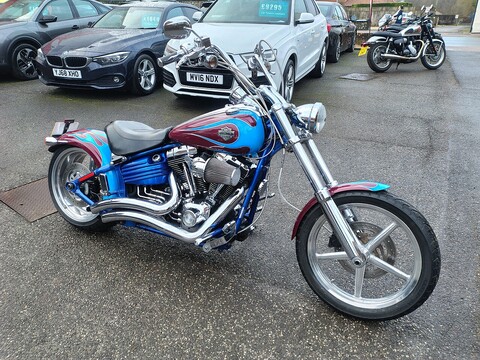 Harley-Davidson Softail Rocker C  1584  Petrol