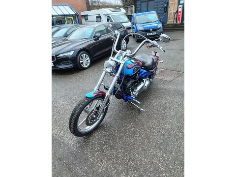 Harley-Davidson Softail Rocker C  1584  Petrol