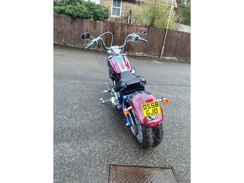 Harley-Davidson Softail Rocker C  1584  Petrol