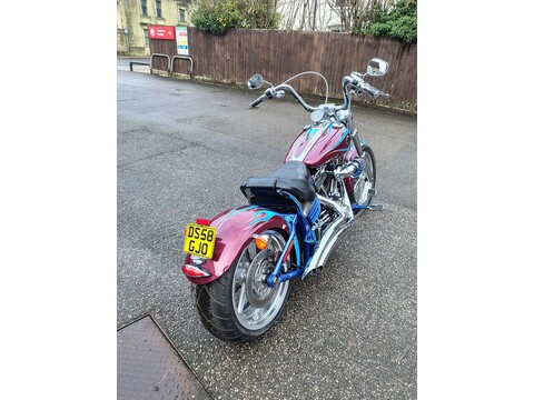 Harley-Davidson Softail Rocker C  1584  Petrol