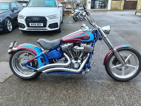 Harley-Davidson Softail Rocker C  1584  Petrol