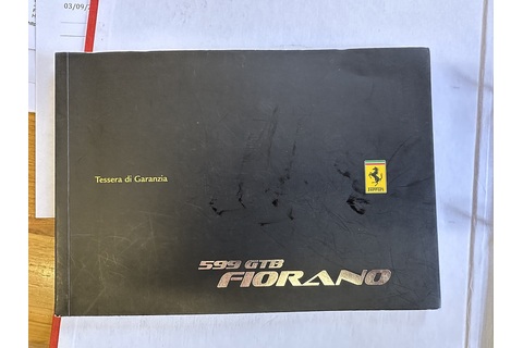 6.0 V12 GTB Fiorano Coupe 2dr Petrol F1 Euro 4 (612 bhp)