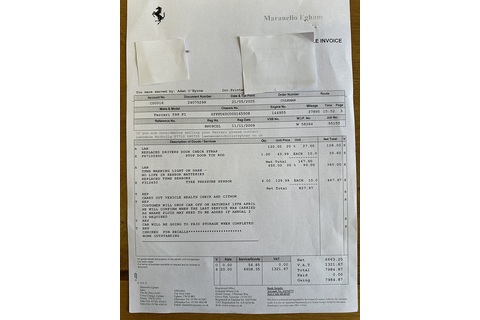 6.0 V12 GTB Fiorano Coupe 2dr Petrol F1 Euro 4 (612 bhp)