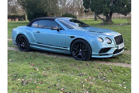 6.0 W12 GTC Supersports Convertible 2dr Petrol Auto 4WD Euro 6 (710 ps)