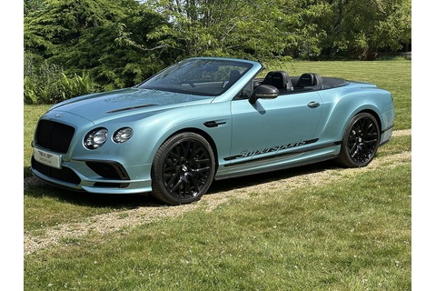 6.0 W12 GTC Supersports Convertible 2dr Petrol Auto 4WD Euro 6 (710 ps)